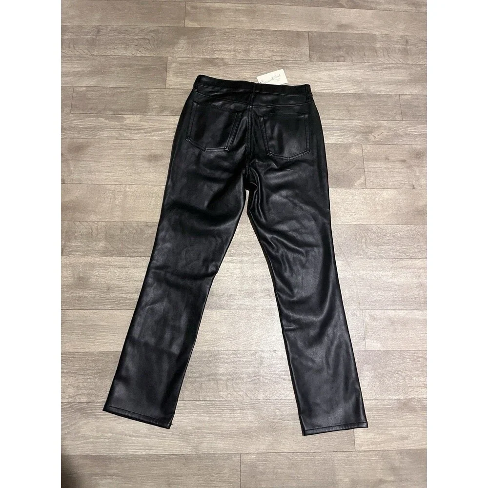 Universal Thread Women's Mid-Rise 80's Slim Fit Jeans Black Size 6R - Picture 7 of 8